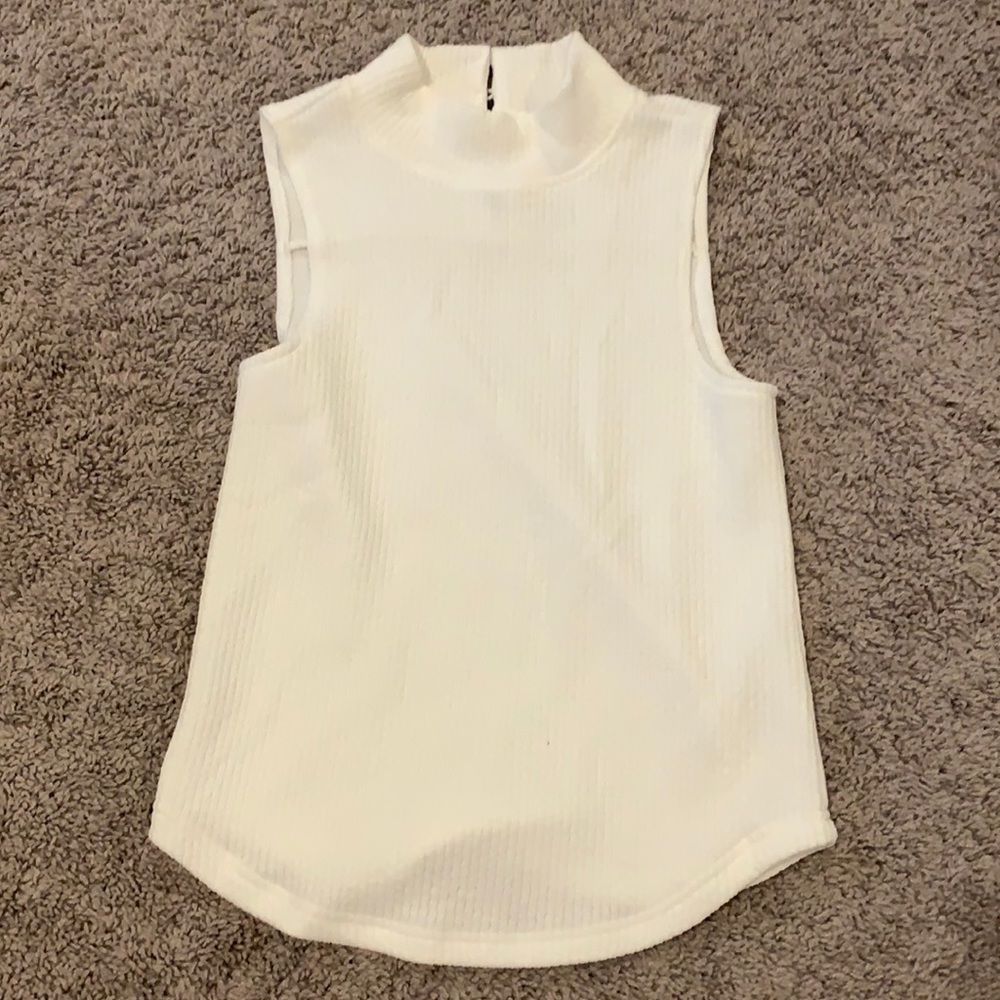 Mock Neck Sweater Tank